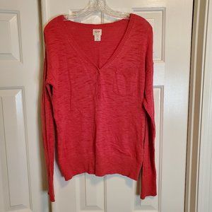 Red Mossimo Pullover Sweater - Women's XL